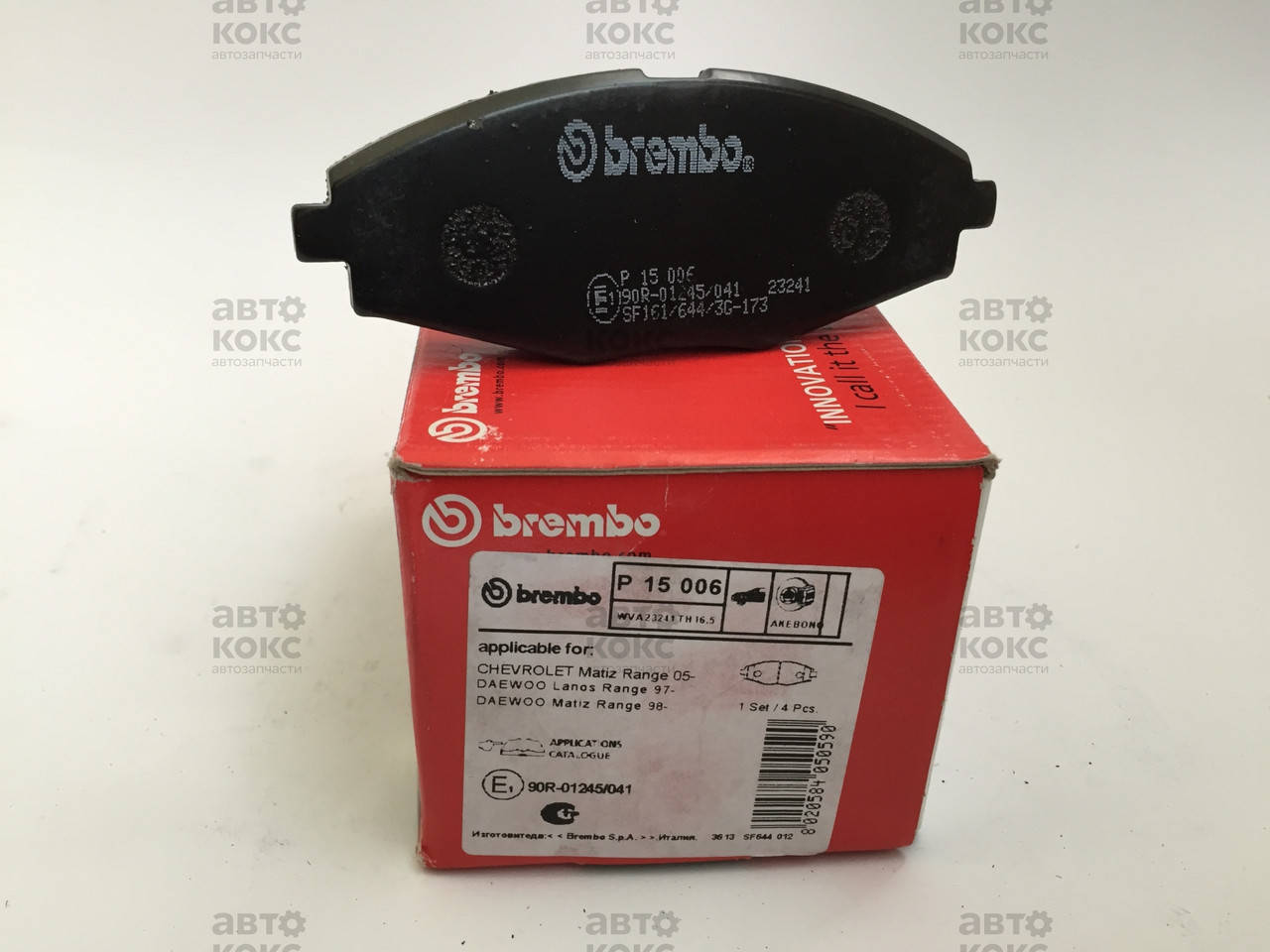 

Тормозные колодки передние R13 Brembo P15006 на Daewoo Lanos 1.4 1.5 Matiz 0.8 1.0