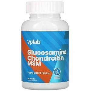 

Комплекс для суставов и связок VP Lab Glucosamine Chondroitin MSM (90 таб.)