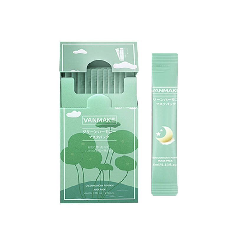 

VANMAKE Greenharmony Pumpkin Mask Pack японская ночная тыквенная маска 4 г