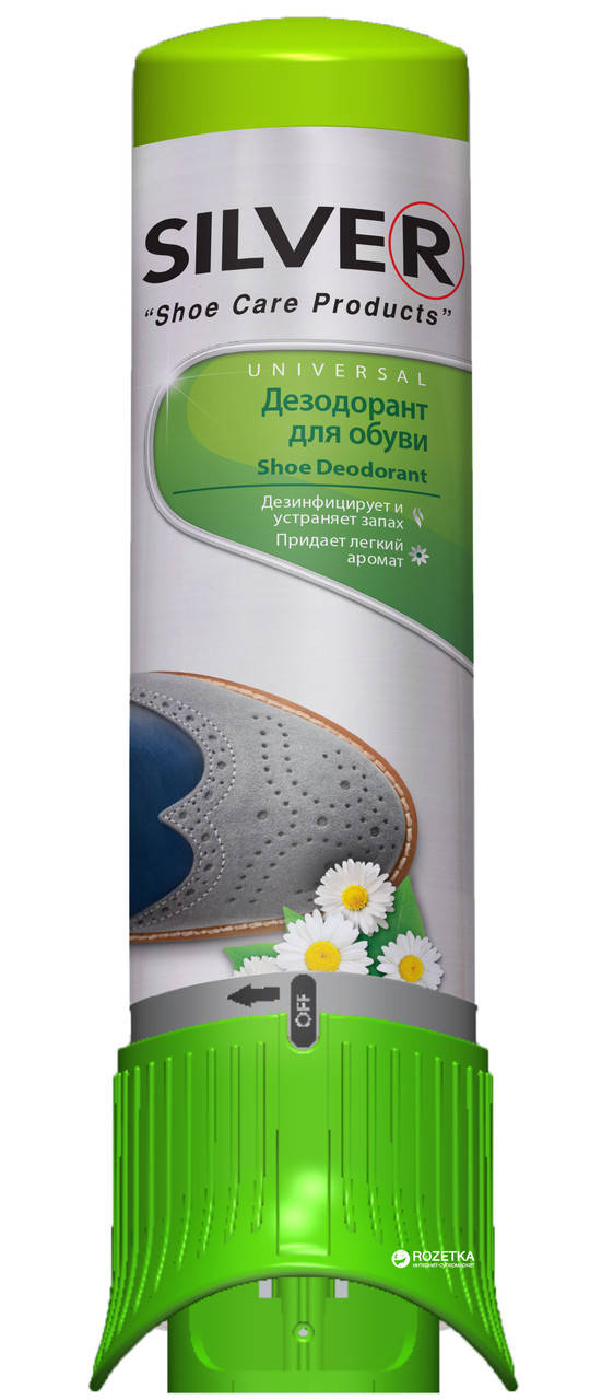 

Дезодорант для обуви Silver Premium 100 мл