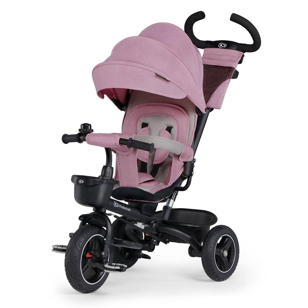

Велосипед трехколесный Kinderkraft SPINSTEP Pink, Розовый