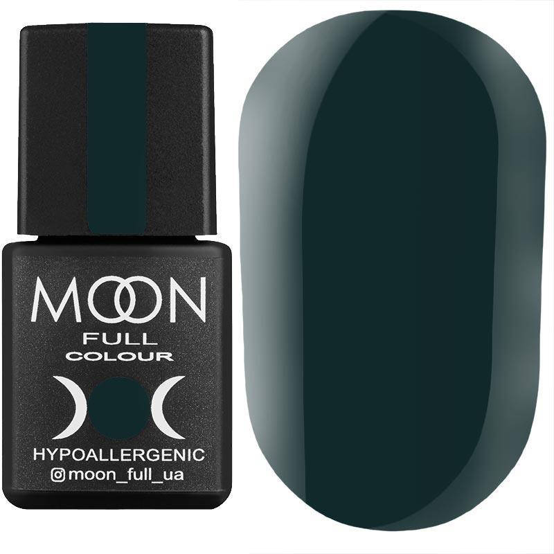

Гель-лак MOON FULL color Gel polish №187 (темный сланцево-серый, эмаль), 8 мл