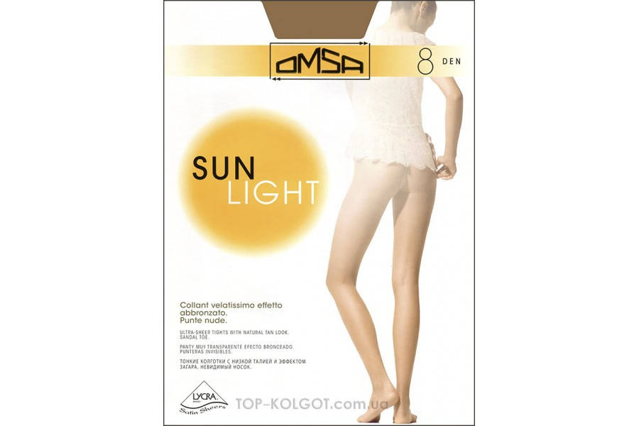 

Ультратонкие прозрачные колготки OMSA Sun Light 8 , BEIGE NATUREL (телесный
