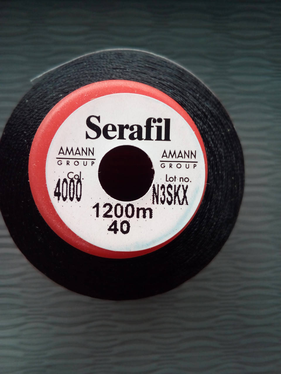 

Amann Serafil №40. цвет 4000 ( ЧЁРНЫЙ ). 1200 м