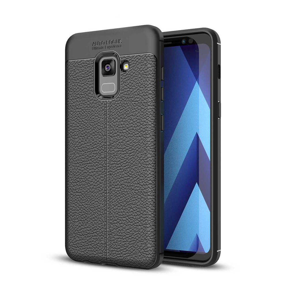 

TPU чехол накладка Tiger для Samsung Galaxy A8 (2018) (4 цвета) черный