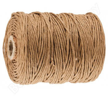 

Бумажный бурый крафт шпагат, 2,8мм