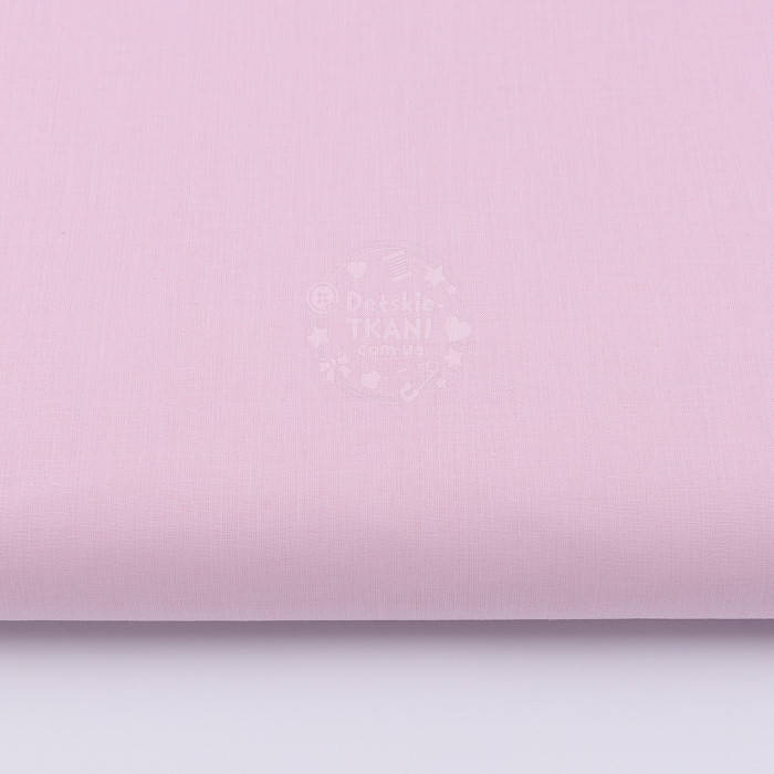 

Однотонная польская бязь светло-розового цвета (№30а), Розовый