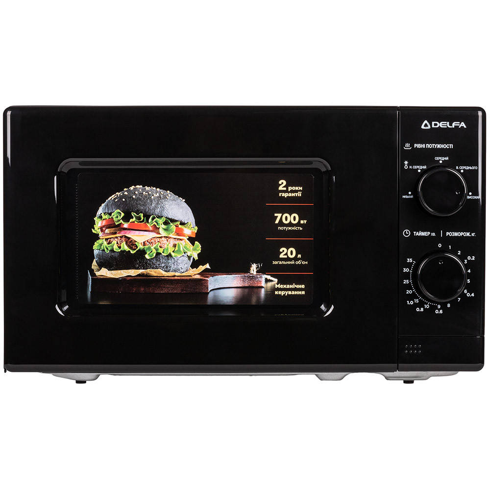 

Микроволновая печь Delfa MD202MB 20л/ 700Вт