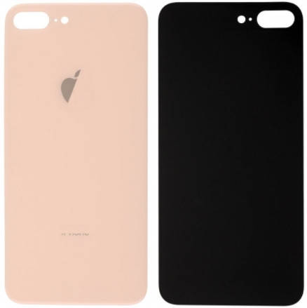 

Крышка задняя iPhone 8 Plus (5,5") Gold (большой вырез под камеру)