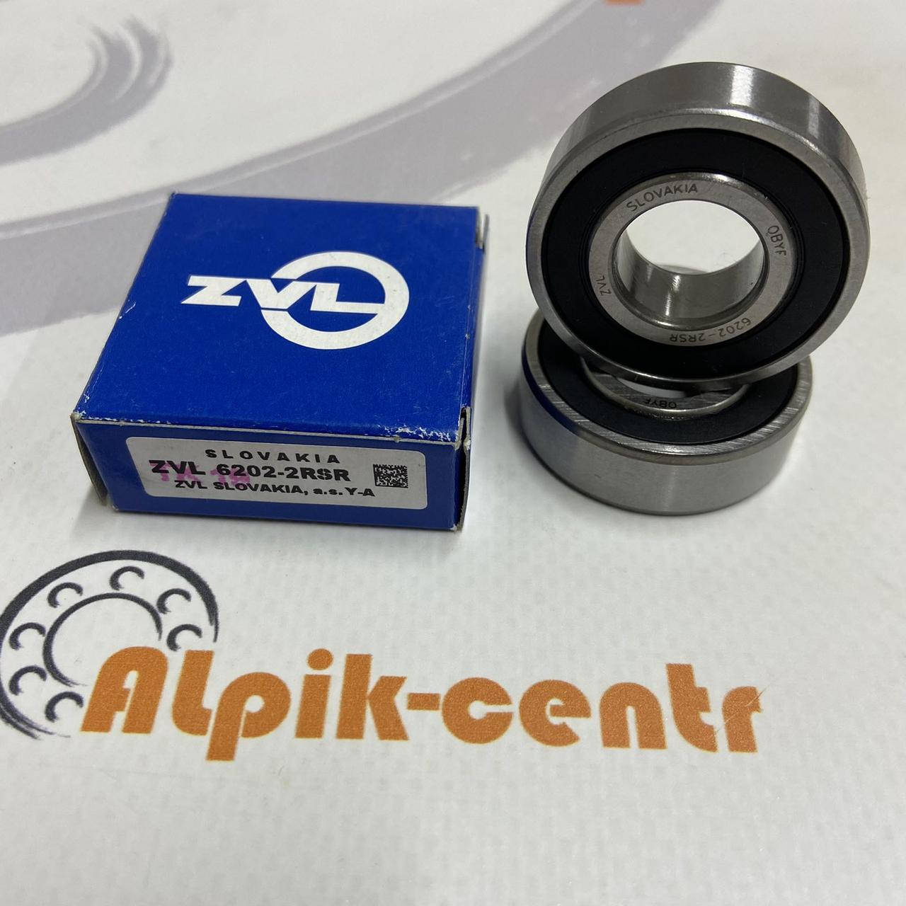 

Подшипник 6202 2RS 180202 ZVL Slovakia Подшипник 180202 6202-2RS размер 15x35x11 Подшипник 180202 6202-2RS