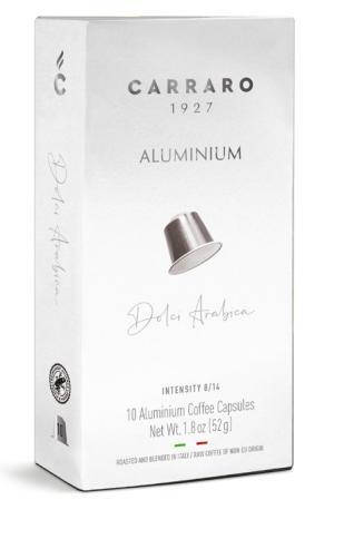 

Nespresso капсулы Carraro Dolci Arabica 8 (ALUMINIUM) кофе в капсулах Неспрессо