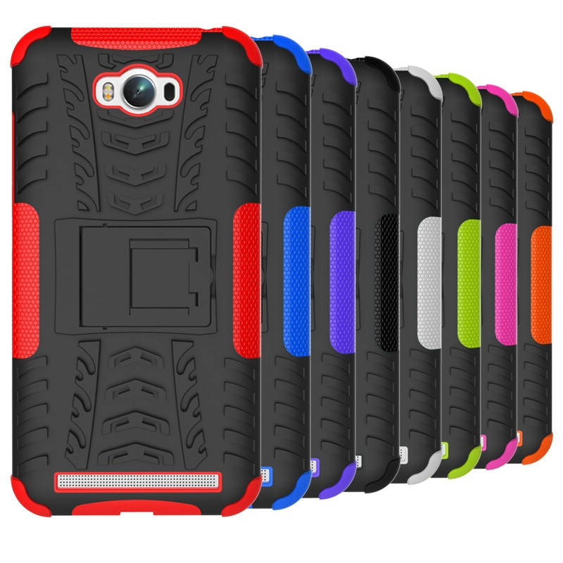 

PC + TPU чехол Armor для Asus Zenfone Max ZC550KL (8 цветов) черный