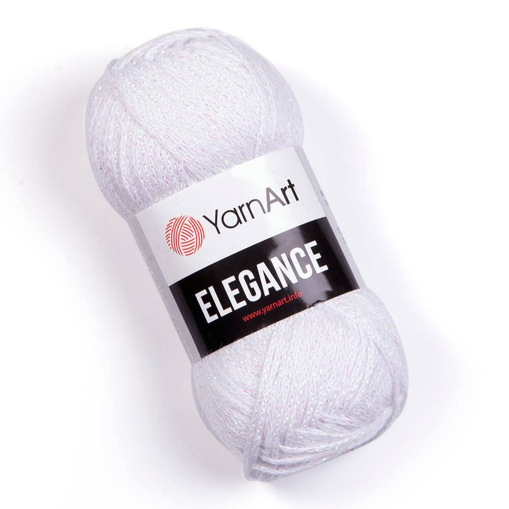 

Yarnart Elegance № 117 белоснежный