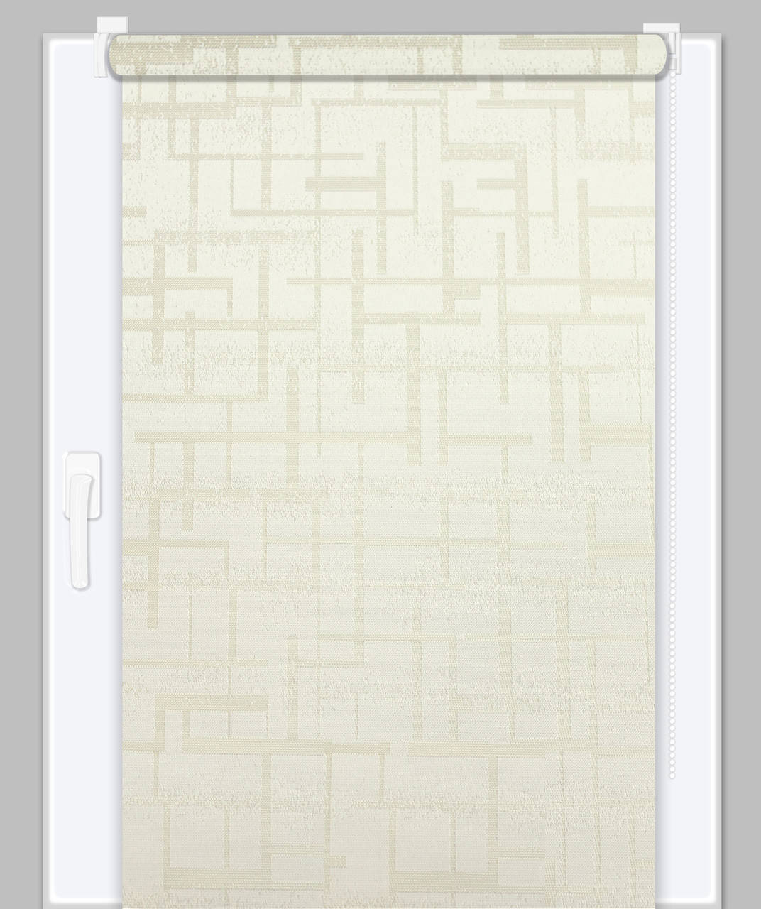 

Рулонная Штора Еклипс Кремовый (Блэкаут ) 65*160