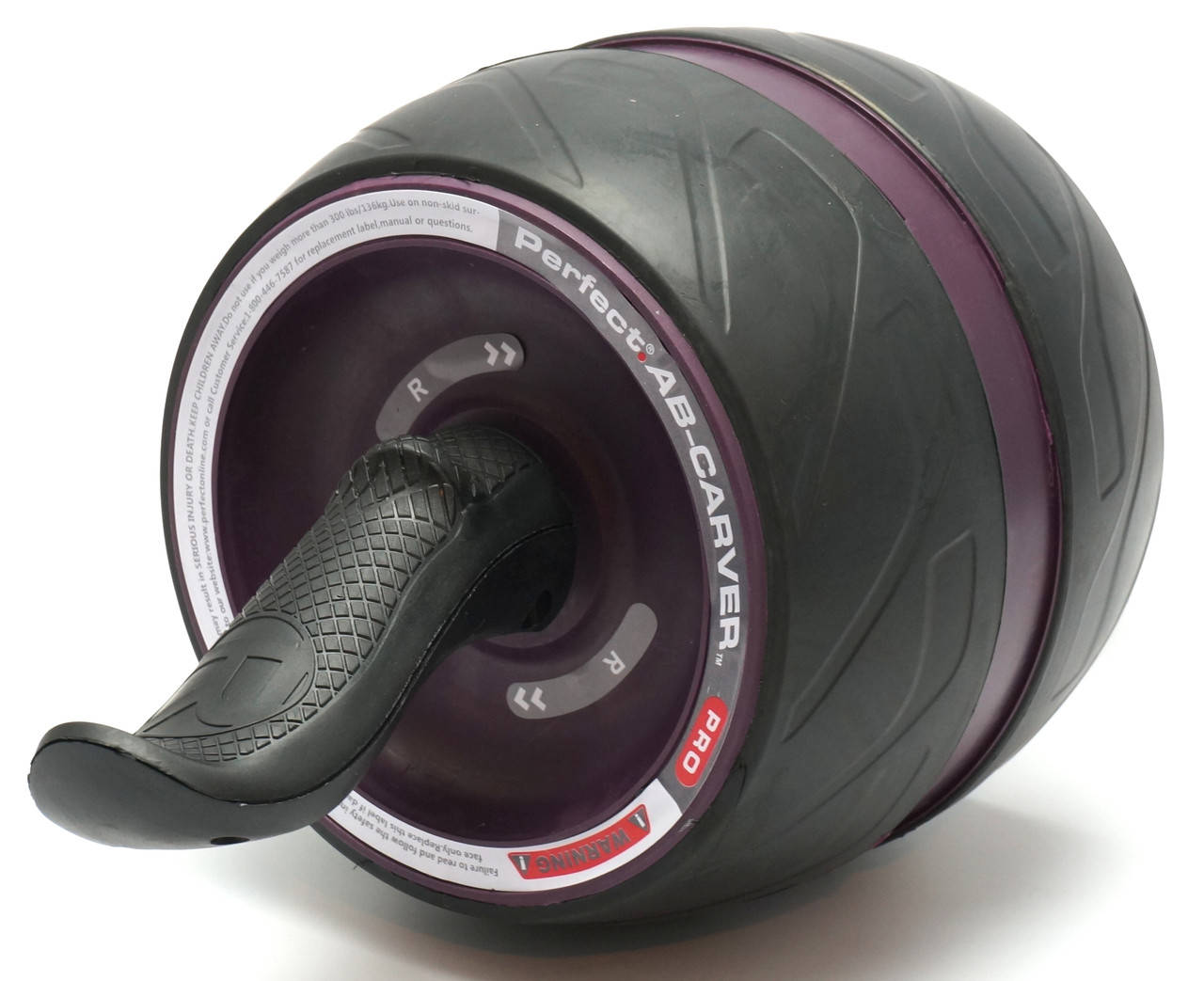 

Колесо для мышц пресса (MS 2209-1) Бордовое, широкое с возвратным механизмом., Бордовый