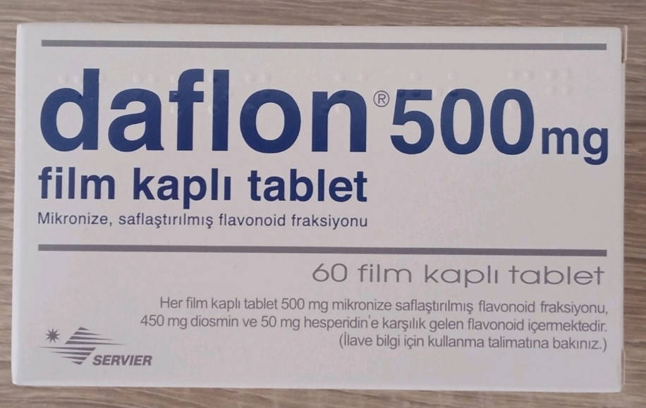 

Daflon 500, Дафлон 60 таблеток