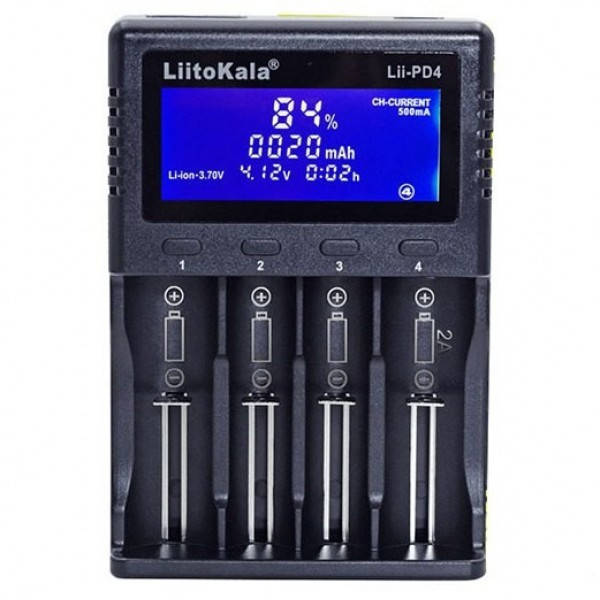 

Зарядное устройство для аккумуляторов Liitokala Lii-PD4