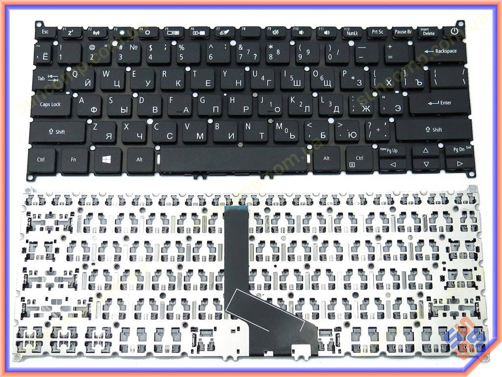 

Клавиатура для ACER swift 5 SF514-52 (RU Black), Черный