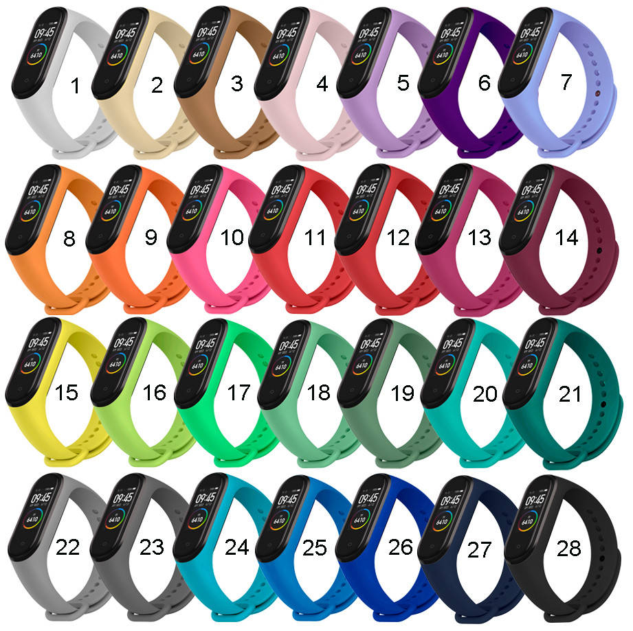 

Ремешок mi band 4 ремешок к браслету Mi Band 3 силиконовый