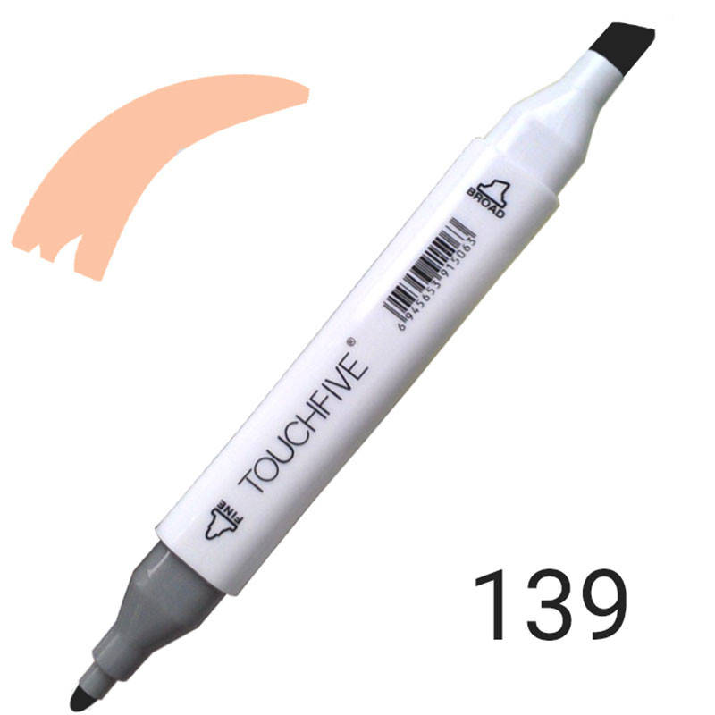 

Маркер двосторонній TouchFive №139 Flesh (М'якоть) (TF2209-139)