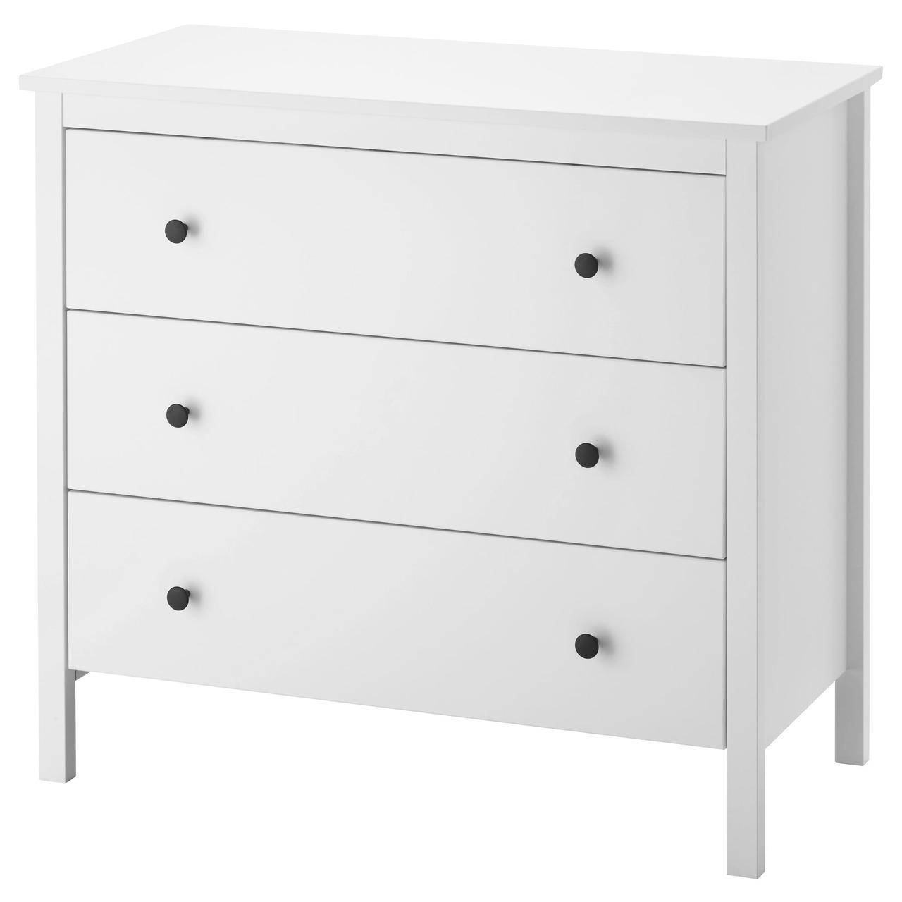 

IKEA KOPPANG (103.859.50) Комод, 3 ящика, белый