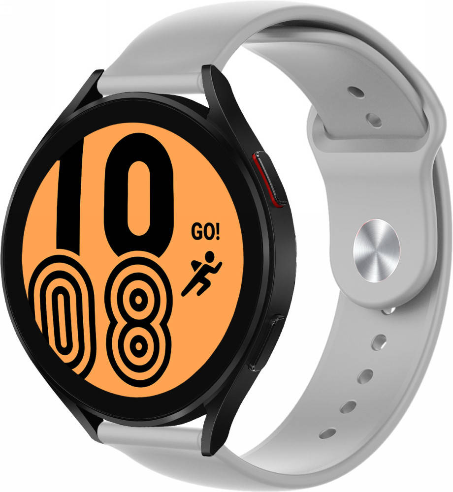 

Ремешок Base для Galaxy Watch 4 44mm Grey (Самсунг Галакси Вотч 4 44 мм)