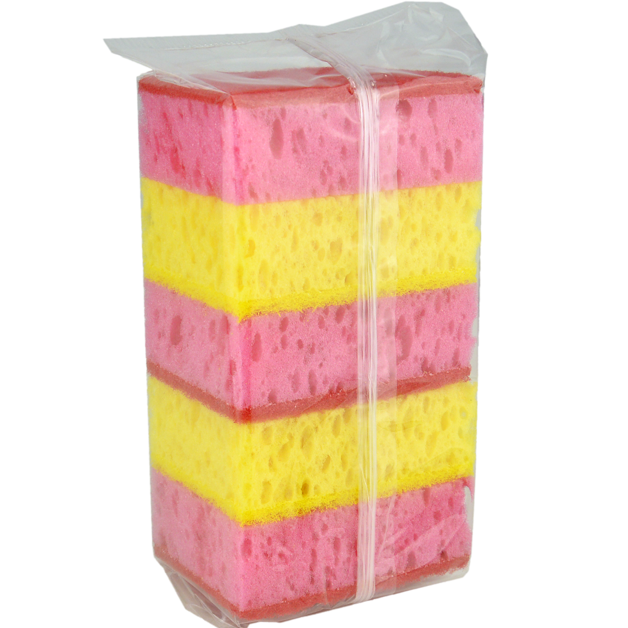 

Губки кухонные "Hozzi" 100х70х35мм (уп/5 шт), Разные цвета