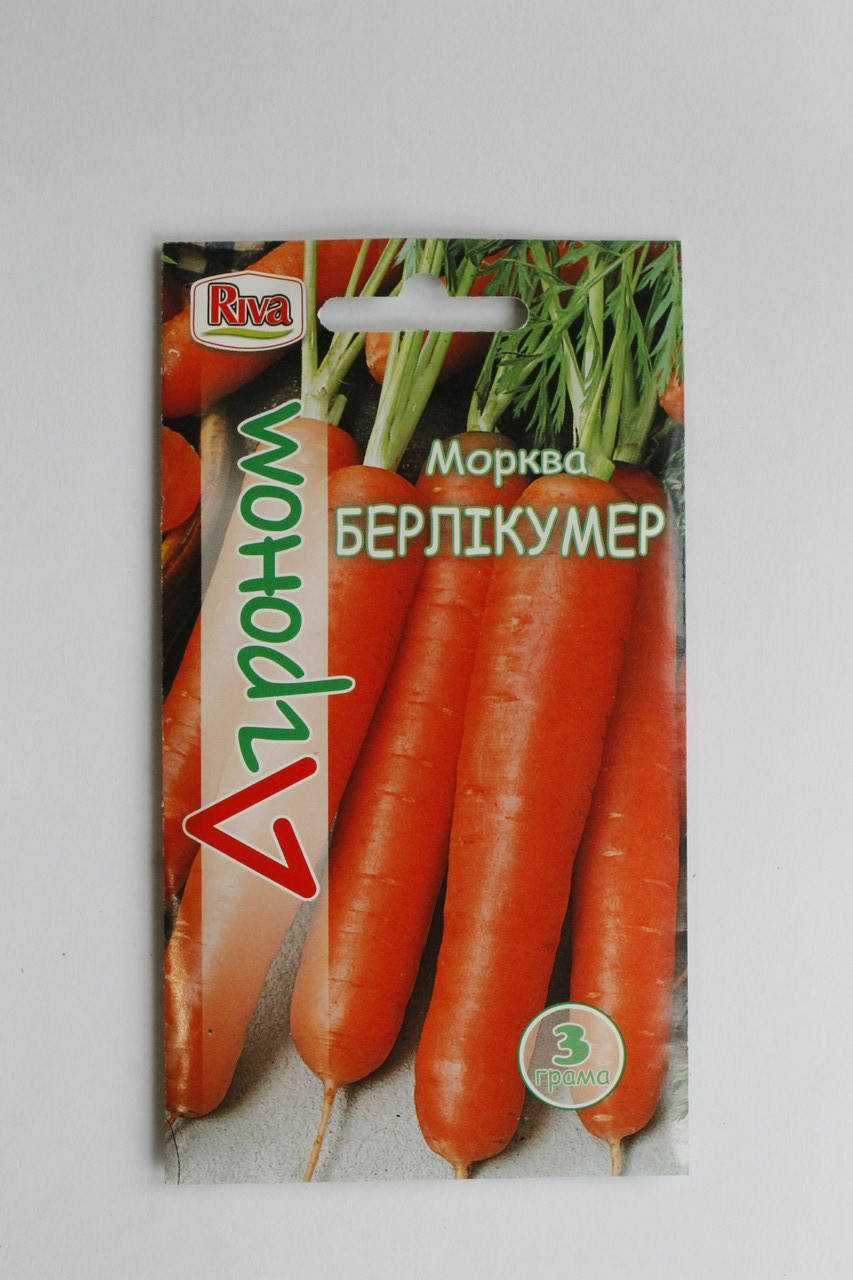 

Семена Агроном Морковь "Берликумер" 3г