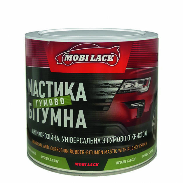 

Мастика гумово-бітумна Mobilack (ж / б, 5000 мл.) (4,3кг) (4)