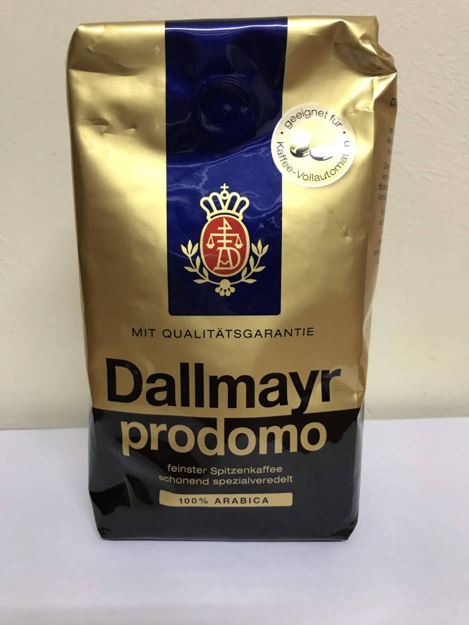

Кофе в зёрнах Dallmayr Prodomo 100% арабика 500 грамм Германия