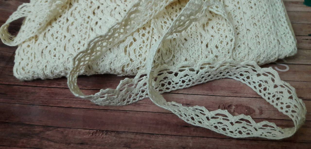 

Кружево хб 2см. 10м.