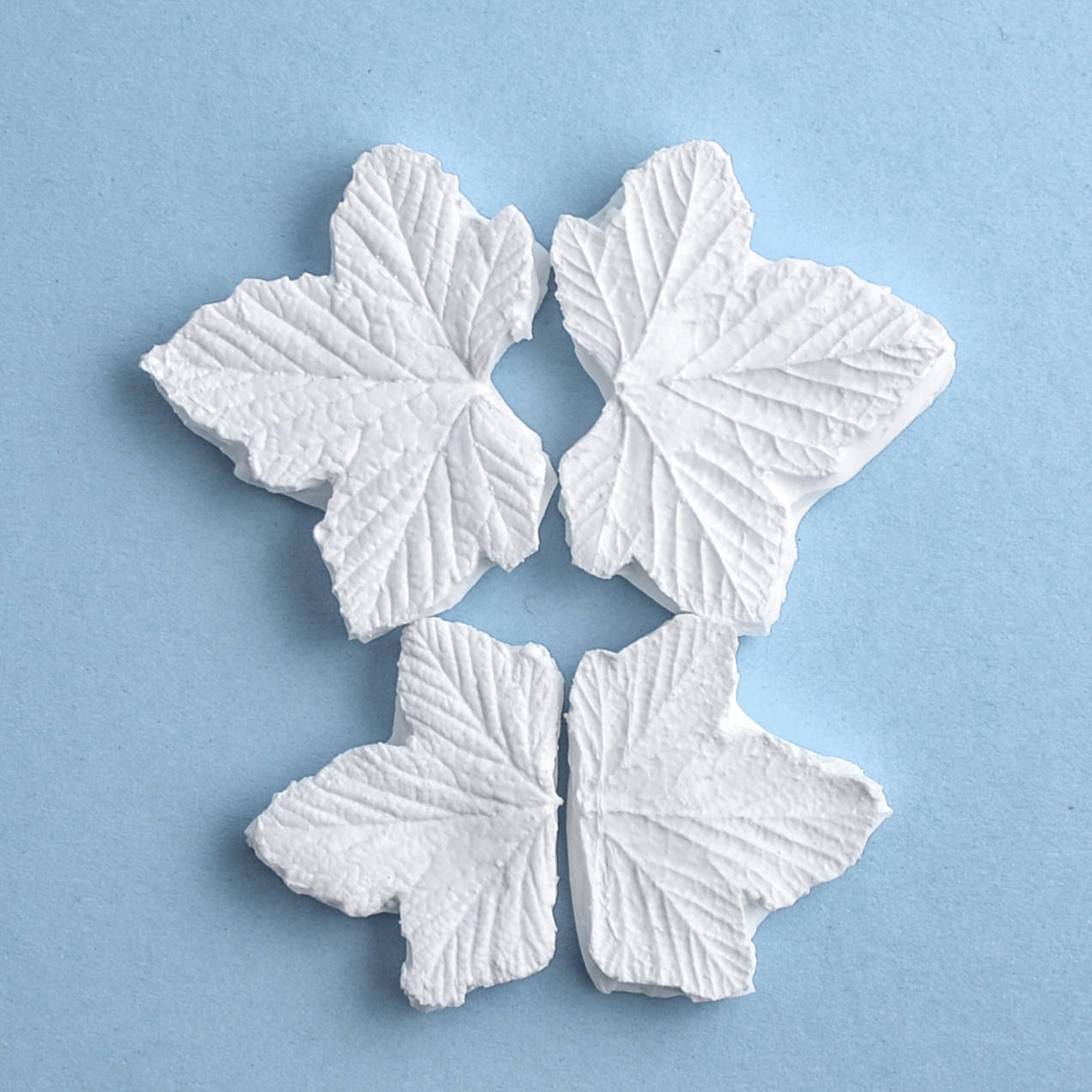 

Силиконовый вайнер Листья клубники