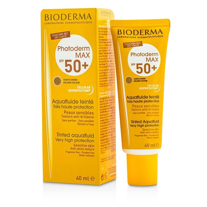 

Солнцезащитная тональная эмульсия Биодерма Фотодерм Аквафлюид спф Bioderma Photoderm Max SPF 50 AquaFluide