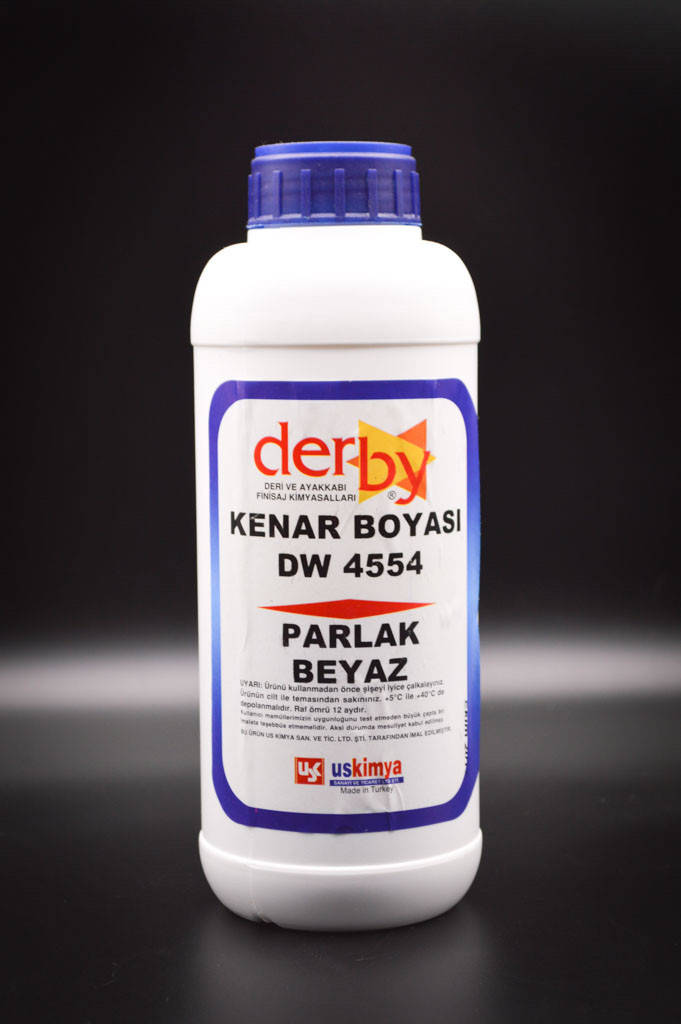 

Краска для уреза кожи Derby чёрная матовая 100мл