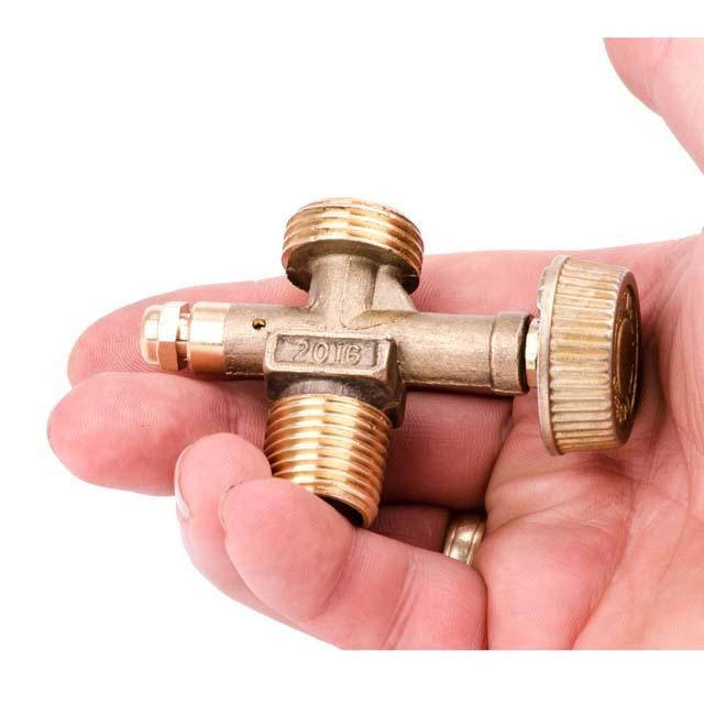

Вентиль для газовых баллонов и горелок GS-0005, GS-0008 (горелка INTERTOOL GS-0009)