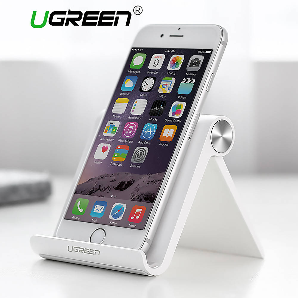

Подставка-держатель для телефона Ugreen (белая), Белый
