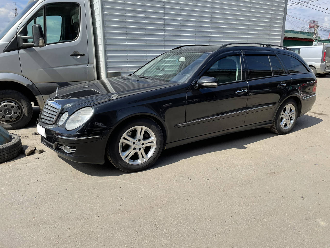 

Дефлекторы окон (ветровики) Mercedes E-klasse 211 2003-2009 Combi 4шт (HIC)