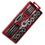 

Набор плашек M6-M12 и метчиков M3-M12 SD-8020 INTERTOOL