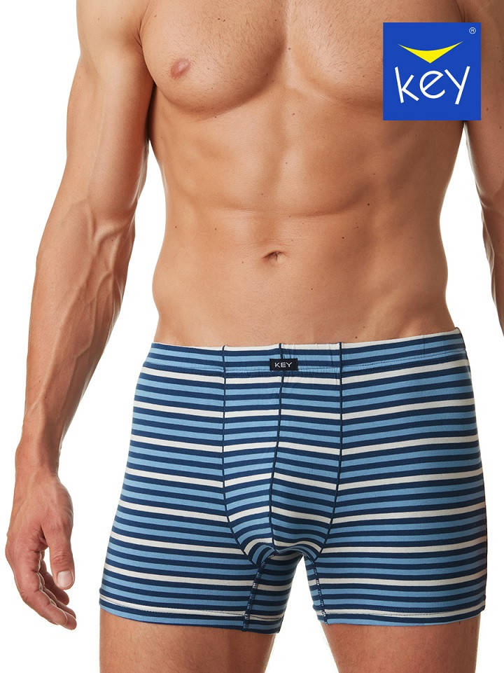 

Трусы-шорты мужские KEY MXH-375 A22 XXL темно синий