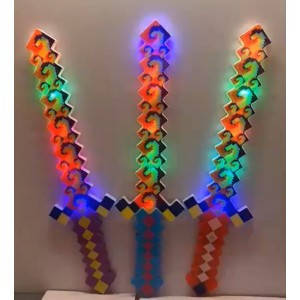 

Большой огненный меч Майнкрафт звук, свет