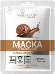 

Маска для лица VIA Beauty Разглаживание морщин с фильтратом улитки