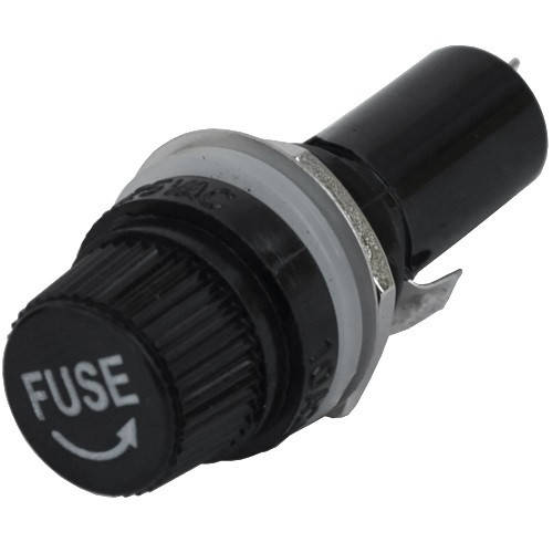 

Держатель предохранителя (Fuse) , 6х30мм, 10А, чёрный (Тип1)
