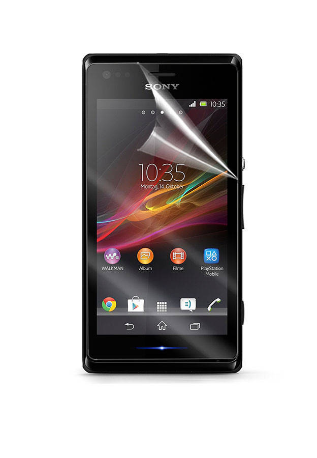 

Глянцевая защитная пленка для Sony Xperia M c1905