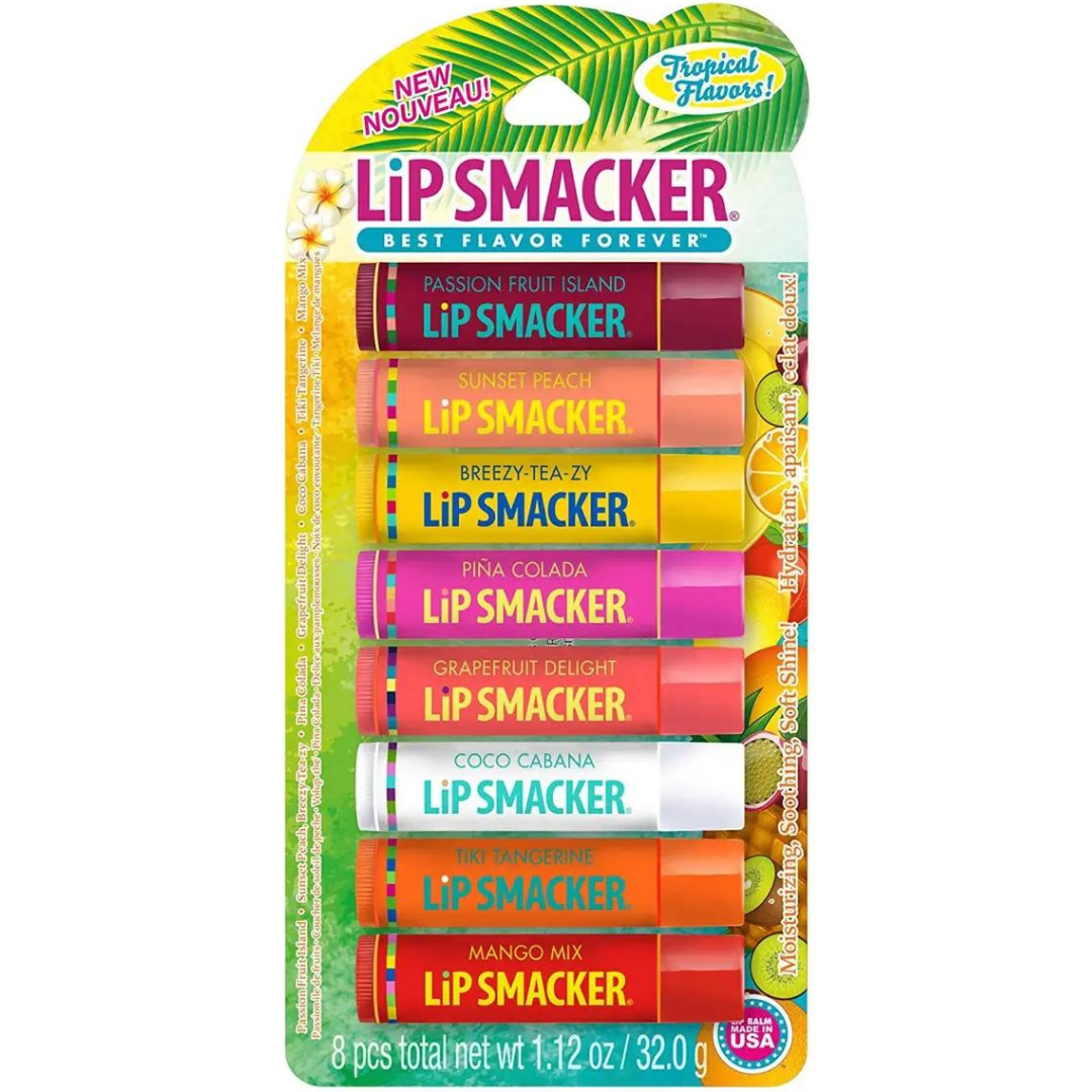 

Набор бальзамов для губ Lip Smacker Tropical Fever Lip Balm Party Pack 8 х 4 г