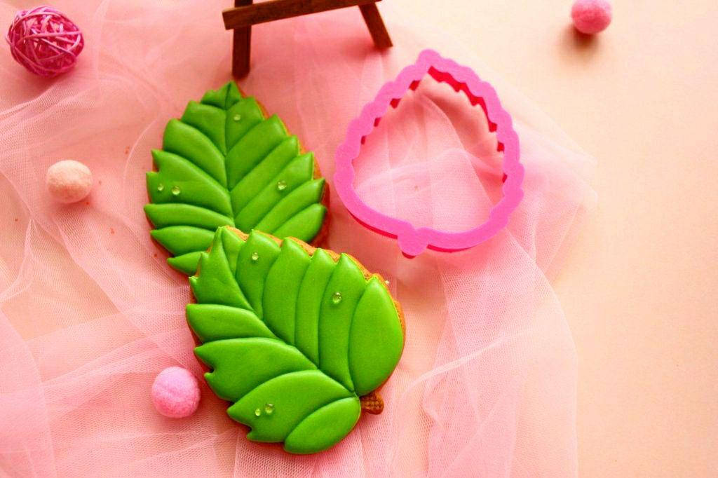 

3D формочки-вырубки для пряников "Листик 4"