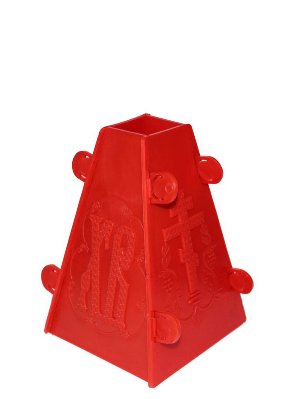 

Форма для творожной пасхи (пасочницу) 1000гр DP38577, Красный