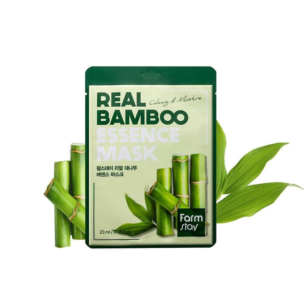 

Увлажняющая маска для лица с экстрактом бамбука Farmstay Real Bamboo Essence Mask