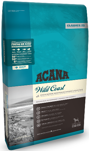 

Acana Wild Coast 1кг (на вес) - беззерновой корм для собак всех пород с рыбой