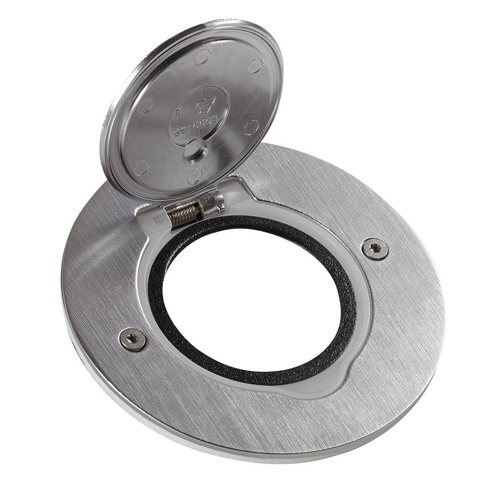 

Розетка напольная круглая нержавеющая сталь Legrand (89701)