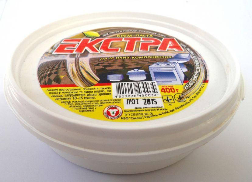 

Крем-паста для чистки Екстра 400гр.